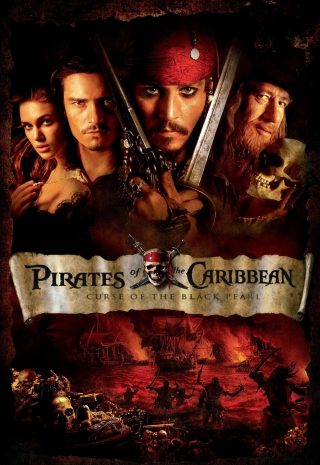 دانلود دوبله فارسی فیلم دزدان دریایی کارائیب ۱ Pirates of the Caribbean: The Curse of the Black Pearl 2003